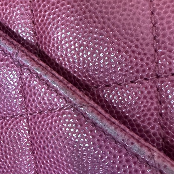 Chanel dark pink medium business affinity flap bag - Picture 3 of 15